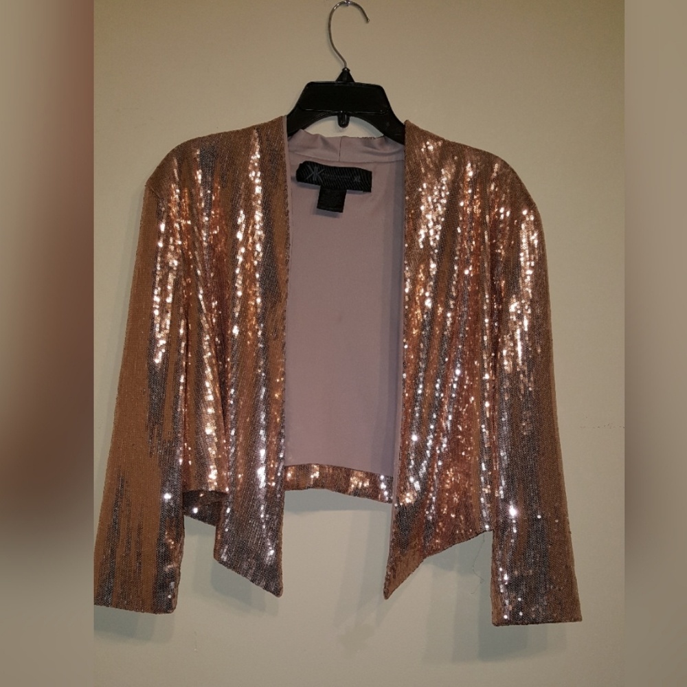 Kardashian Kollection Sequin Blazer